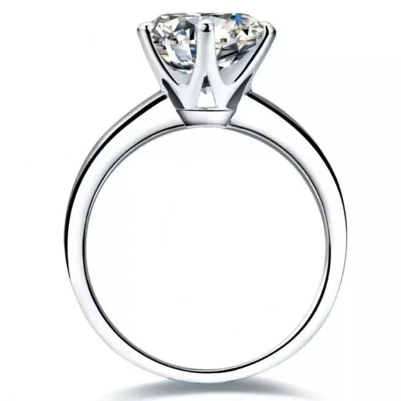Certified 1ct. t.w. Diamond Solitaire Engagement Ring - Picture 4 of 17